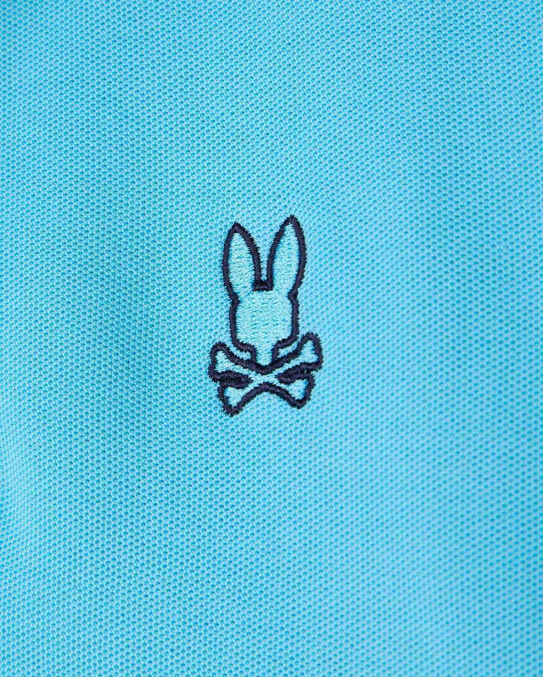 Polos Psycho Bunny Salina Pique Polo Shirt Aquarius Enfant | AOM-45047380